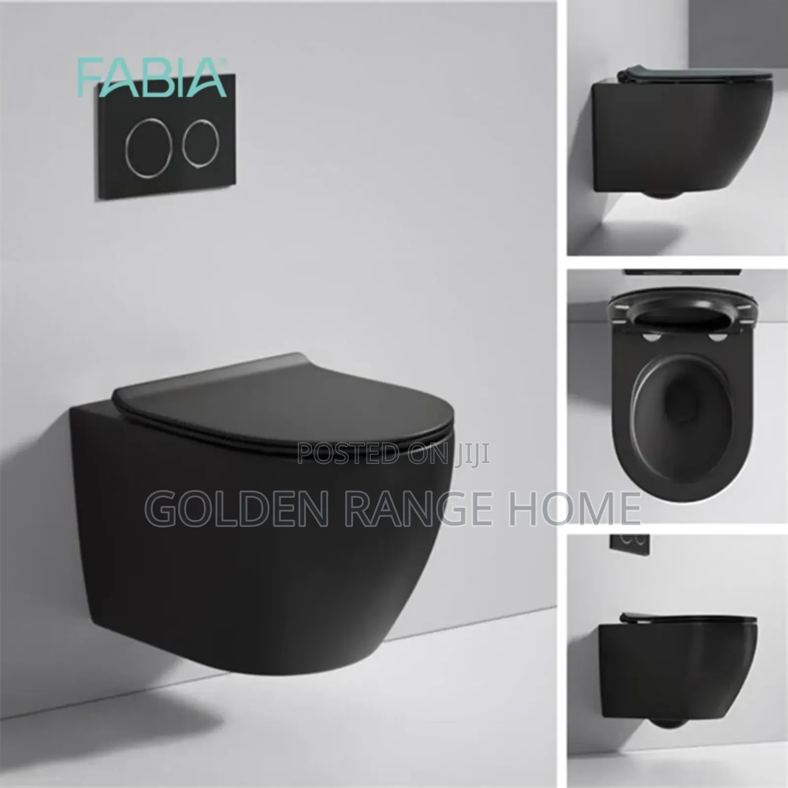Matt Black Conceal Cistern Watercloset