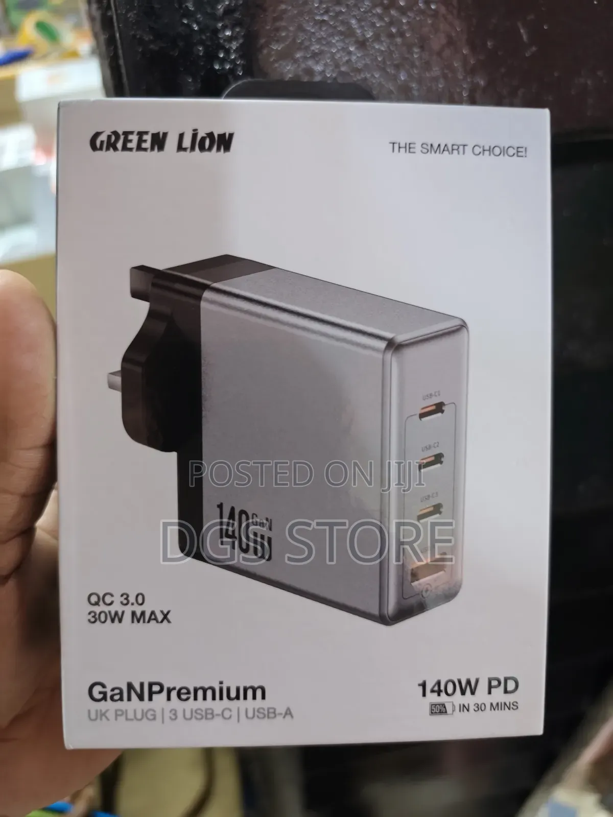 Green Lion Gan Premium 140w Pd Charger