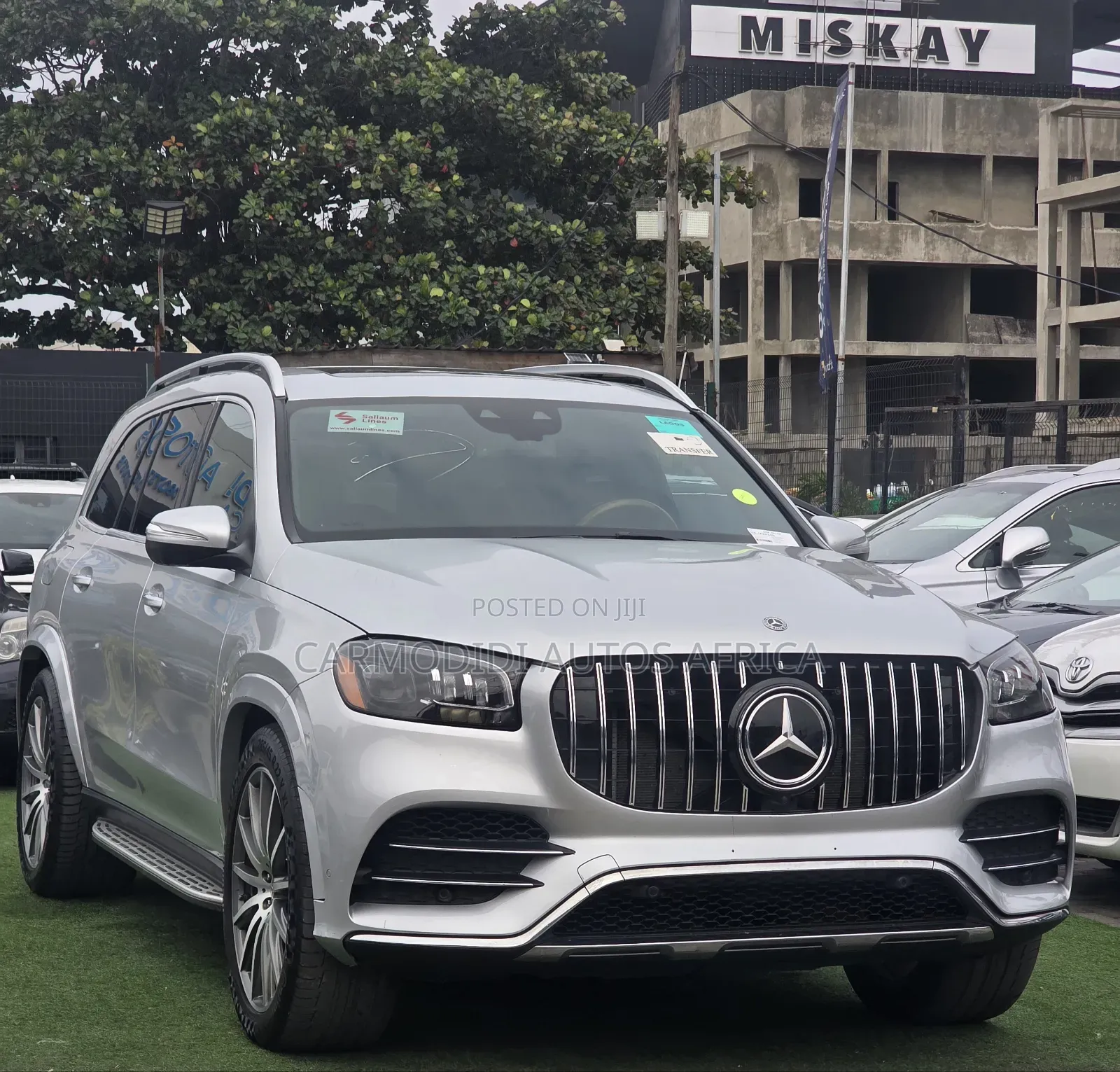Mercedes-Benz GLS-Class GLS580 4MATIC 2020 Silver