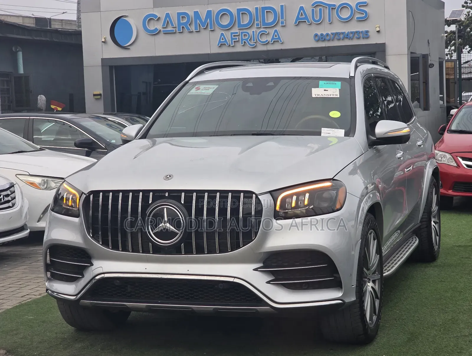 Mercedes-Benz GLS-Class GLS580 4MATIC 2020 Silver