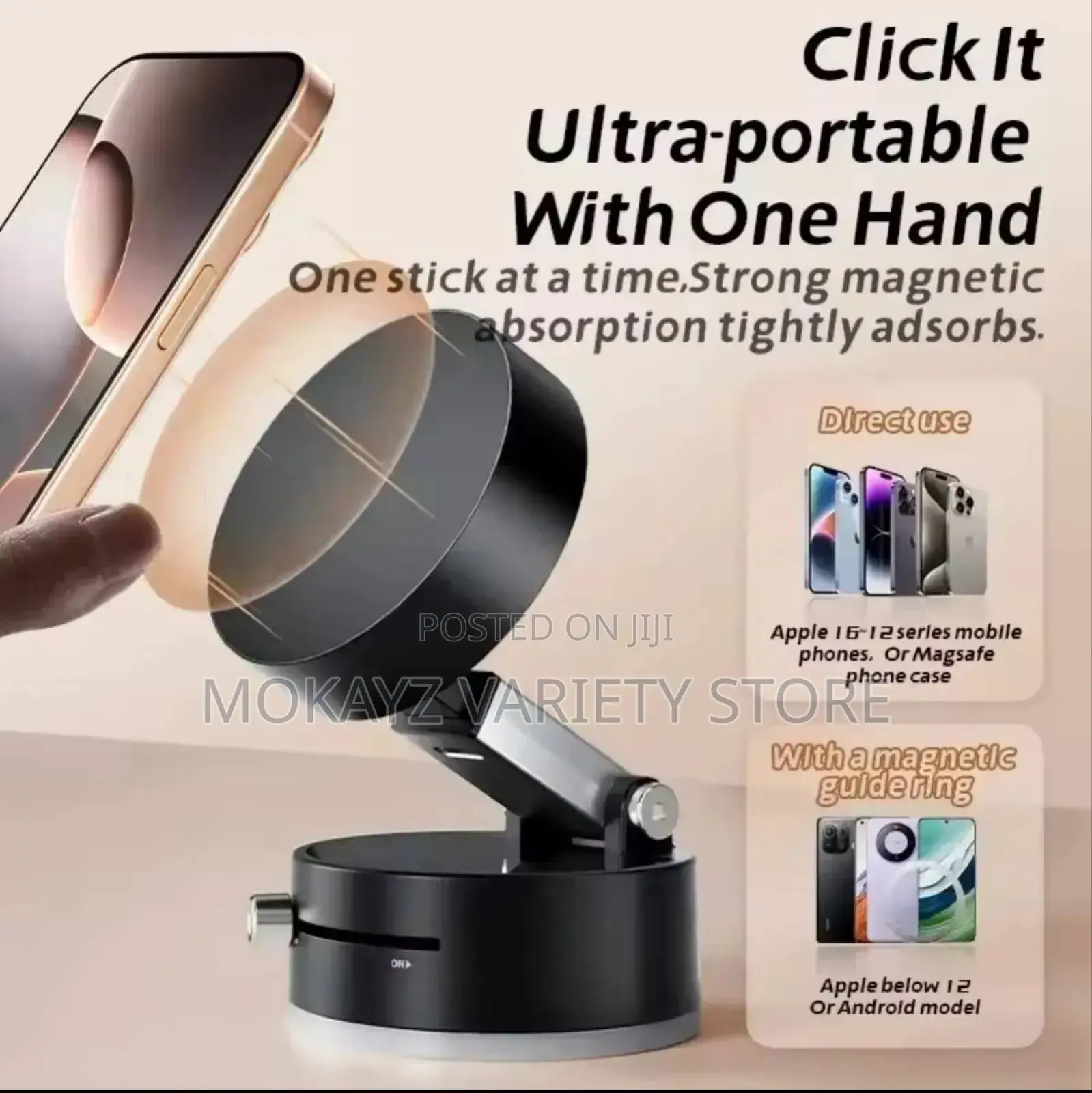 Magnetic Phone Suction Support Holder