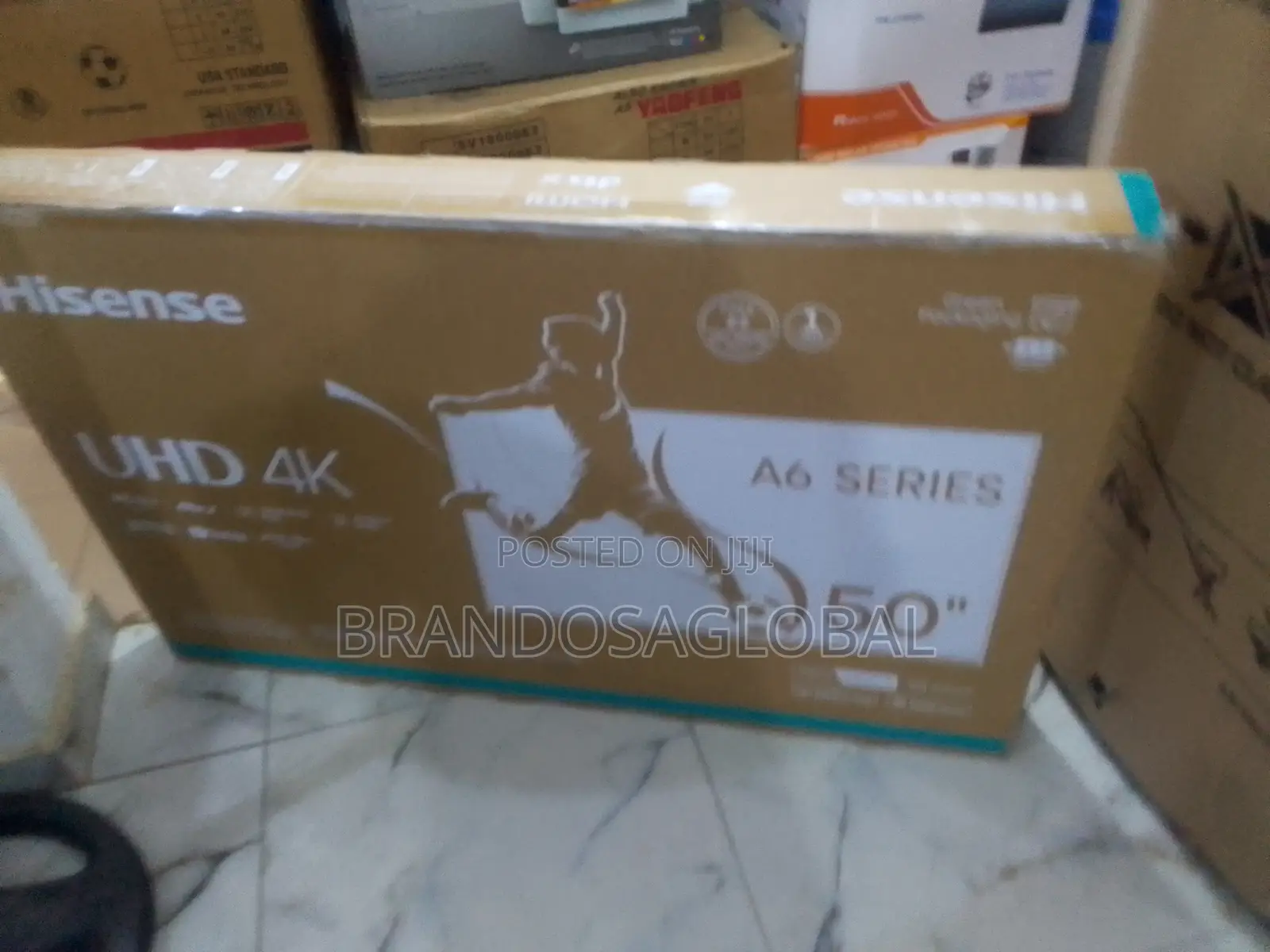 50 Inches Hisense Uhd Smart Tv – Sleek Design