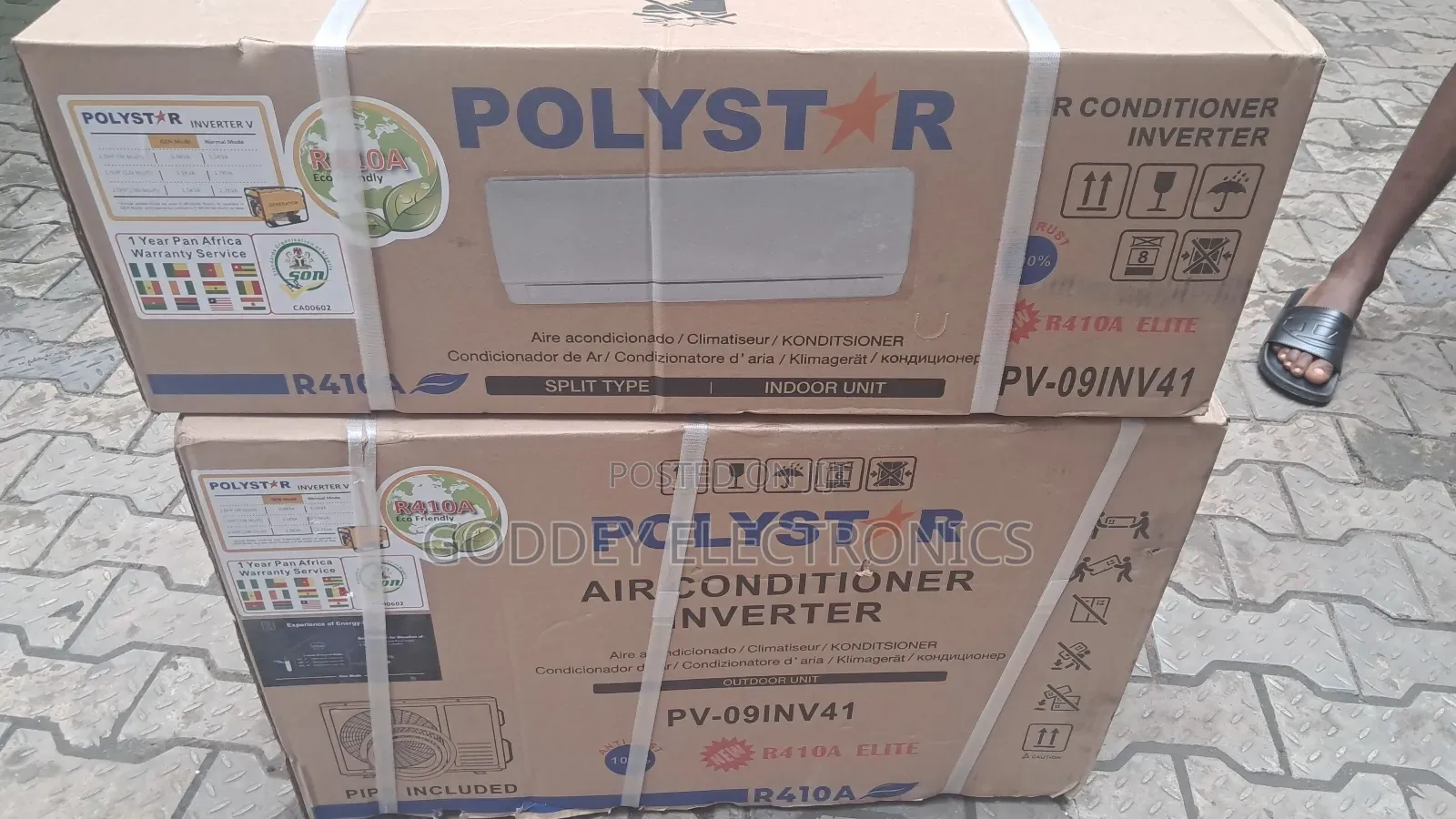 Polystar Inverter Split Air Condition 1.0hp