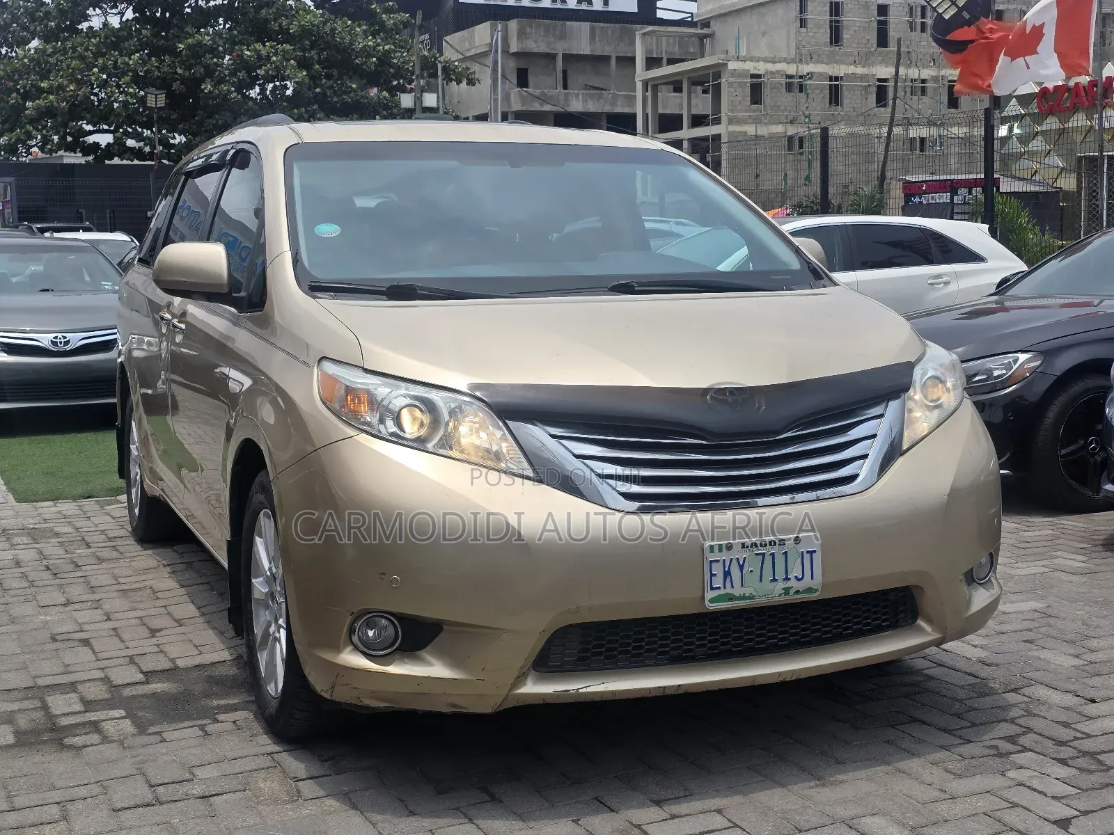 Toyota Sienna Limited 7 Passenger 2011 Gold