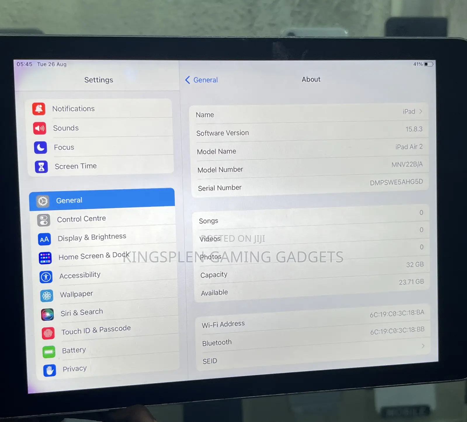 Apple iPad Air 2 32 GB Gray