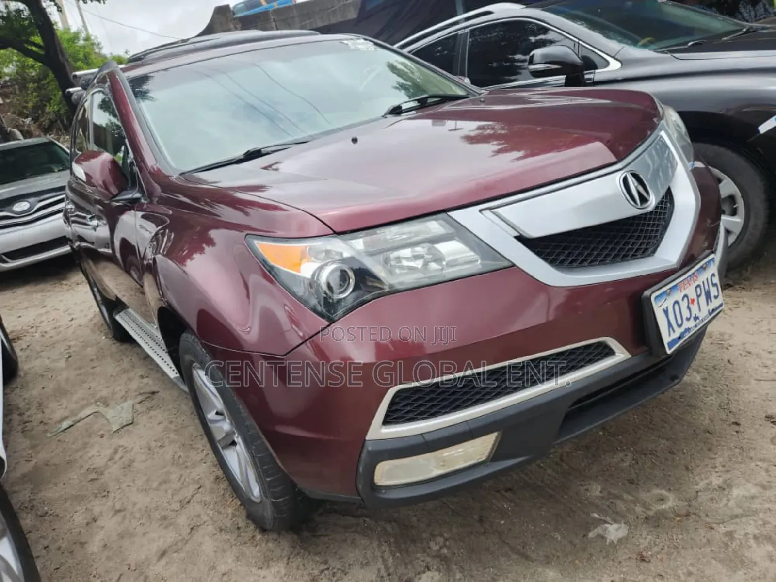 Acura MDX 2012 Red