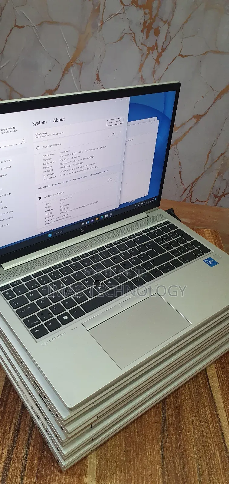 Laptop HP EliteBook 850 G8 32GB Intel Core i5 SSD 512GB