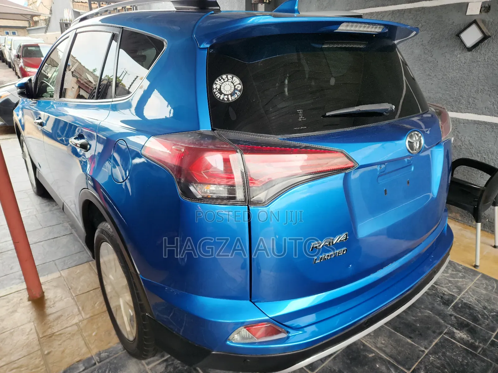 Toyota RAV4 Limited AWD (2.5L 4cyl 6A) 2016 Blue