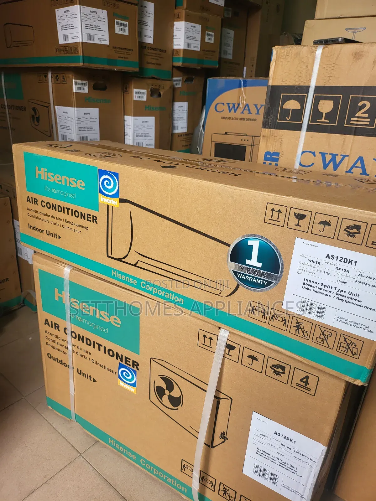 1.5 Hp Inverter Hisense Ac