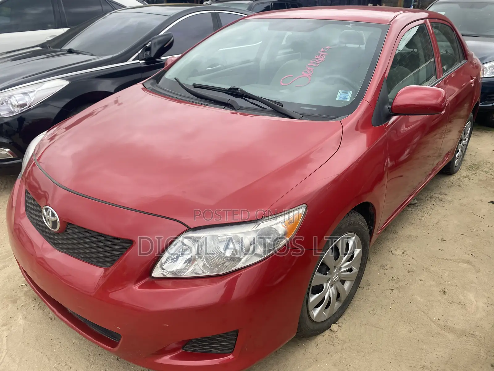 Toyota Corolla 2009 Red
