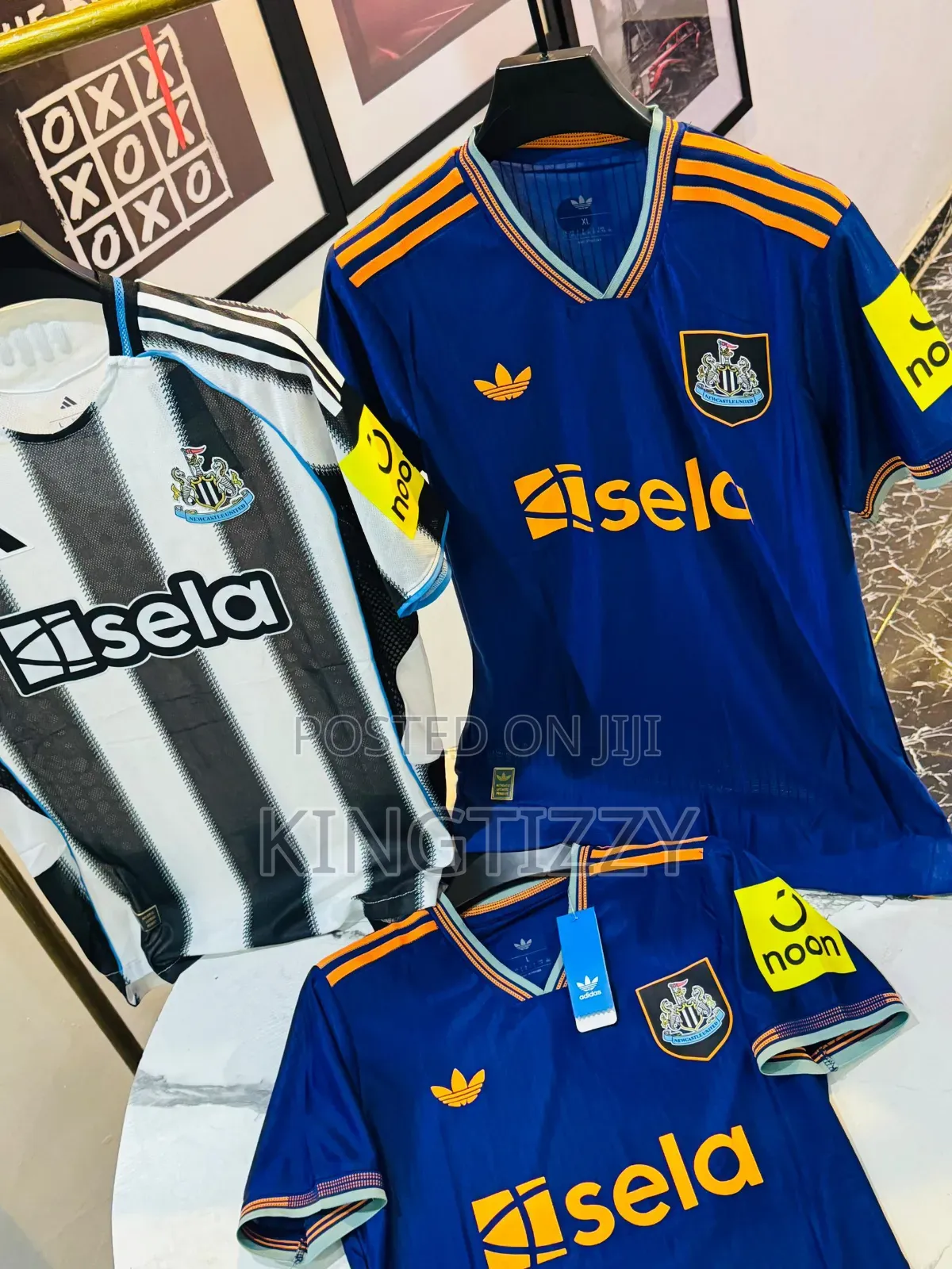 Newcastle Jersey Home Away Version