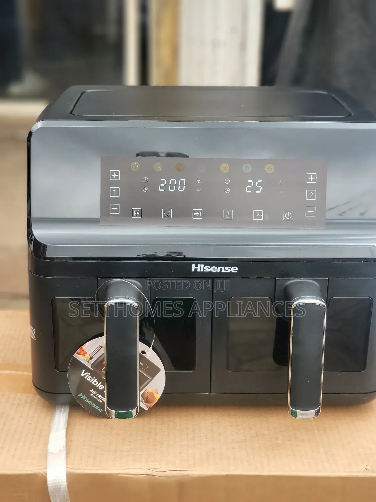 8 Litres Hisense Dual Basket Air Fryer