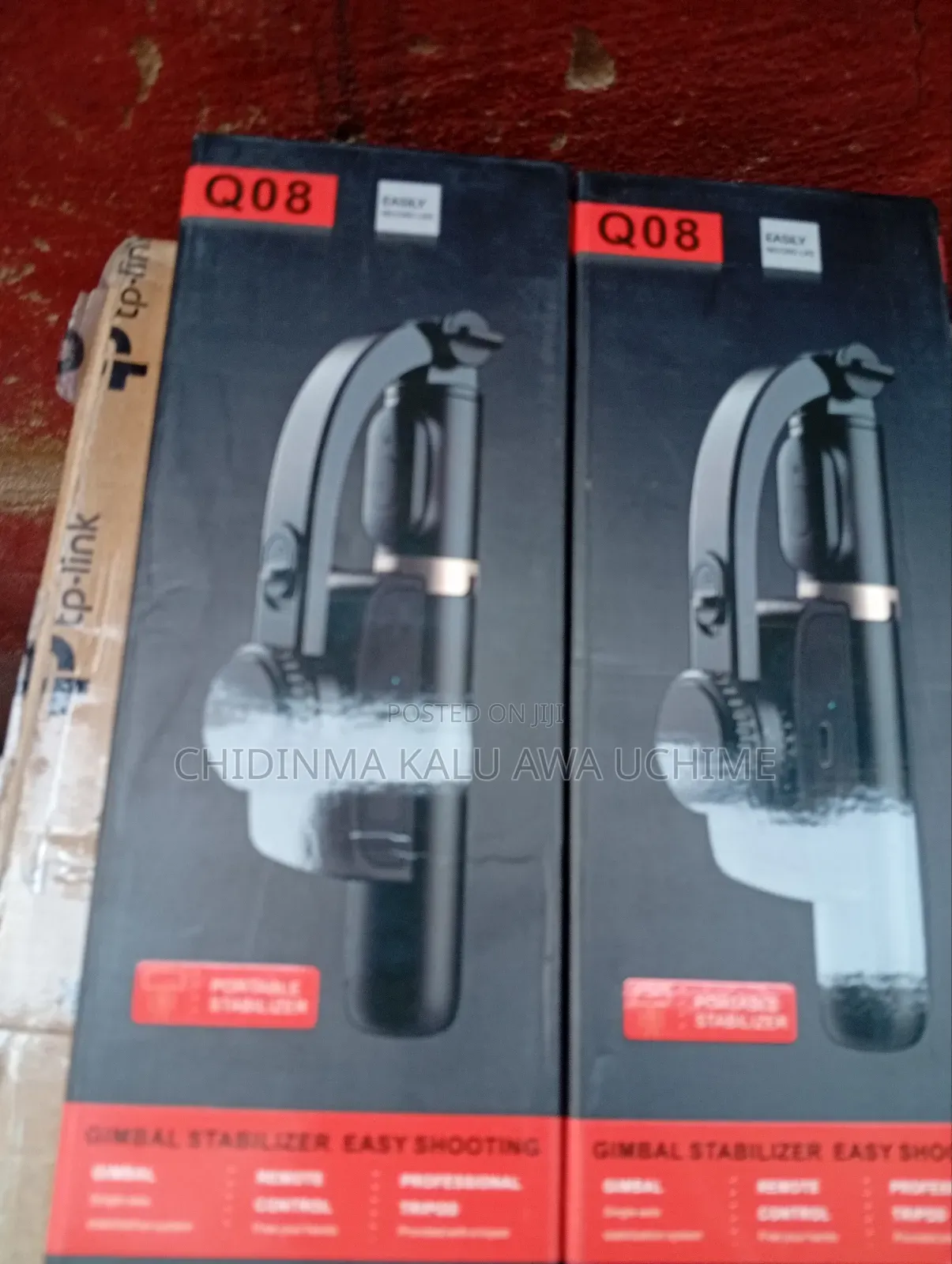 Q08 Gimbal Stabilizer Selfie Stick 360 Automatic Rotation