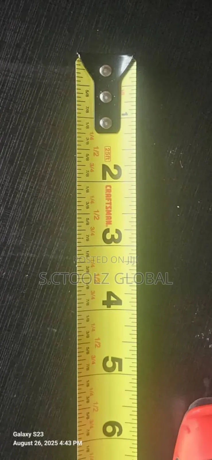 Craftman 25" Fractional Tape