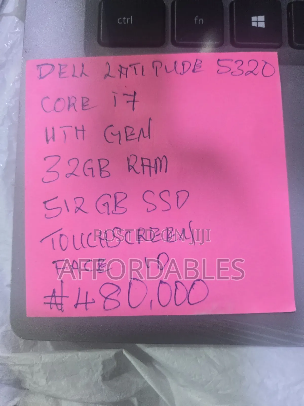 Laptop Dell Latitude 5320 32GB Intel Core I7 SSD 512GB