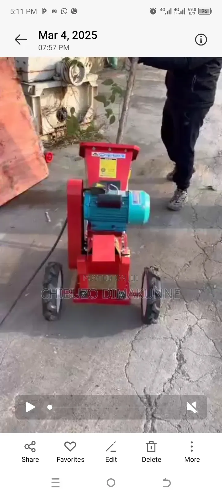 Wood Crusher Cutter