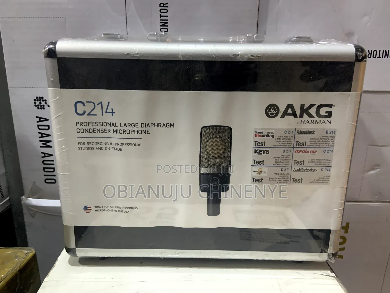 Akg C214 Condenser Studio Microphone