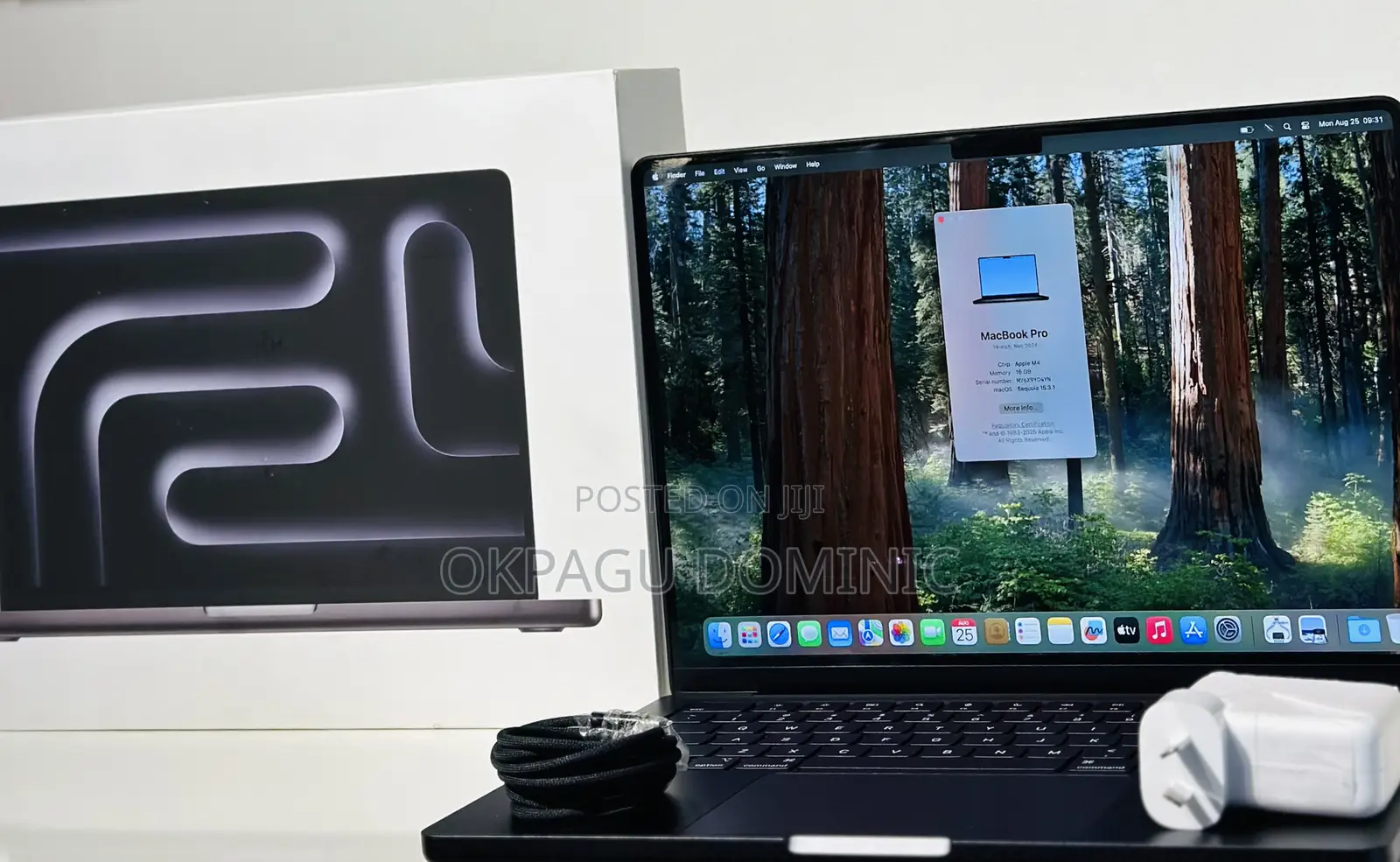 Laptop Apple MacBook Pro 2024 M4 14-Inch 16GB Apple M4 Pro SSD 512GB