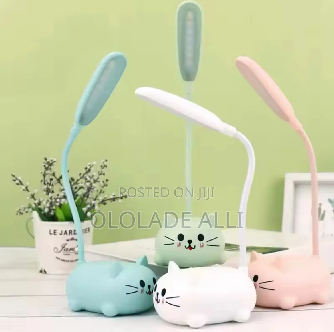 Mini Cat Usb Lamp Led Cute Animal Night Light Rechargeable Table Lamp