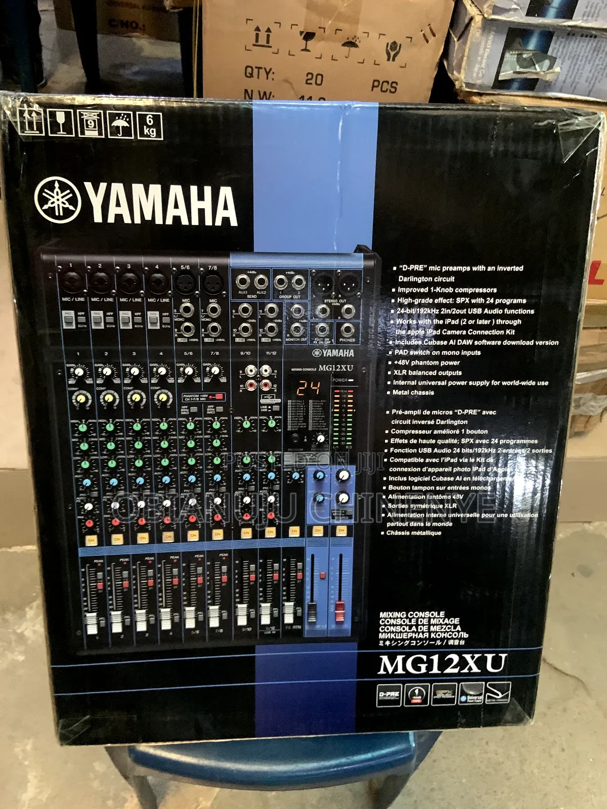 Yamaha Mg12xu Console Mixer