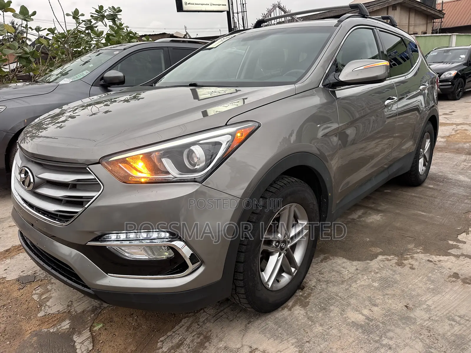 Hyundai Santa Fe SE AWD 2017 Gray