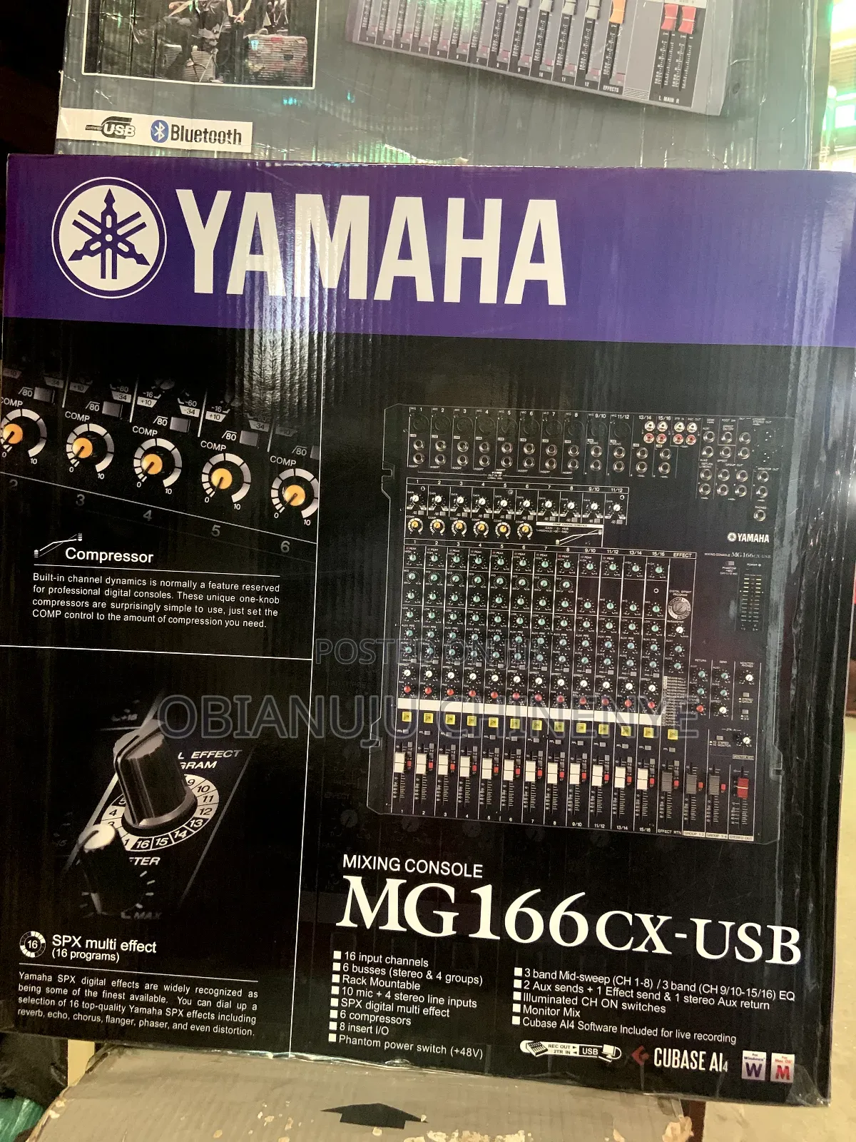 Yamaha Mg166cu -Usb Console Mixer