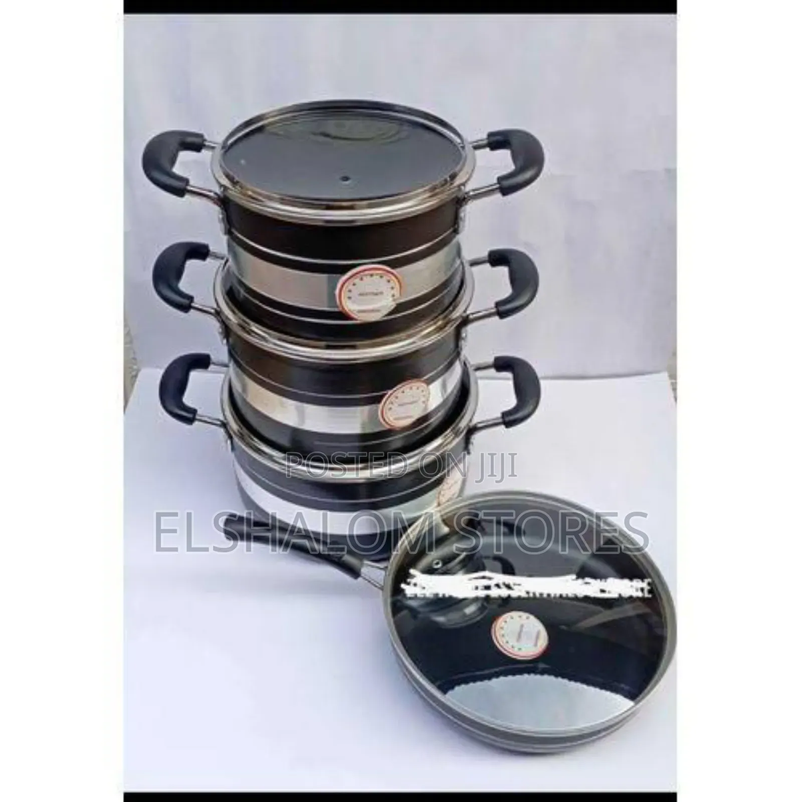 8pcs Hoffner Aluminum Nonstick Cookware