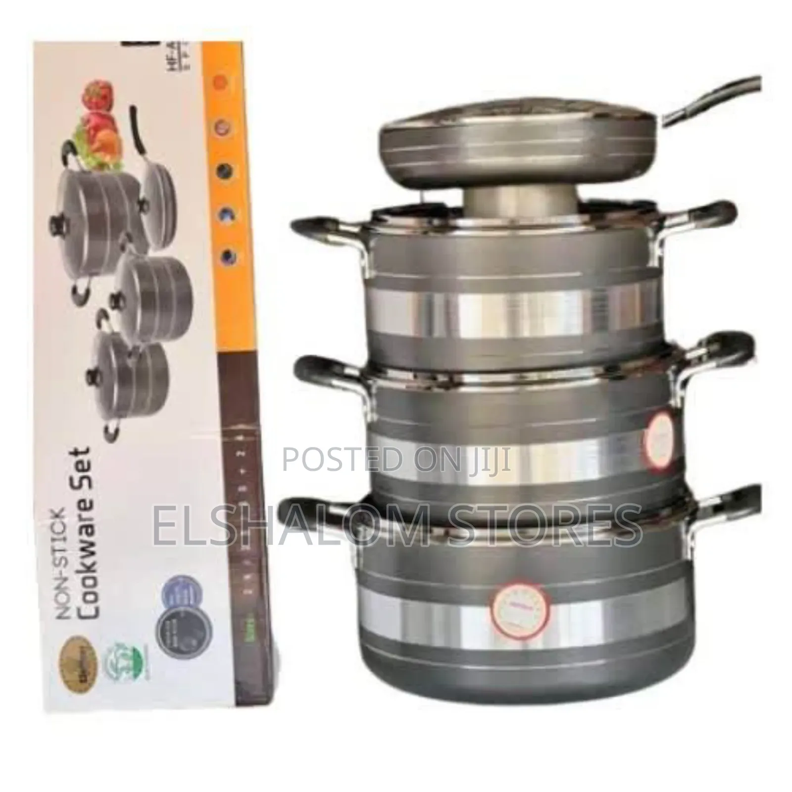 8pcs Hoffner Aluminum Nonstick Cookware