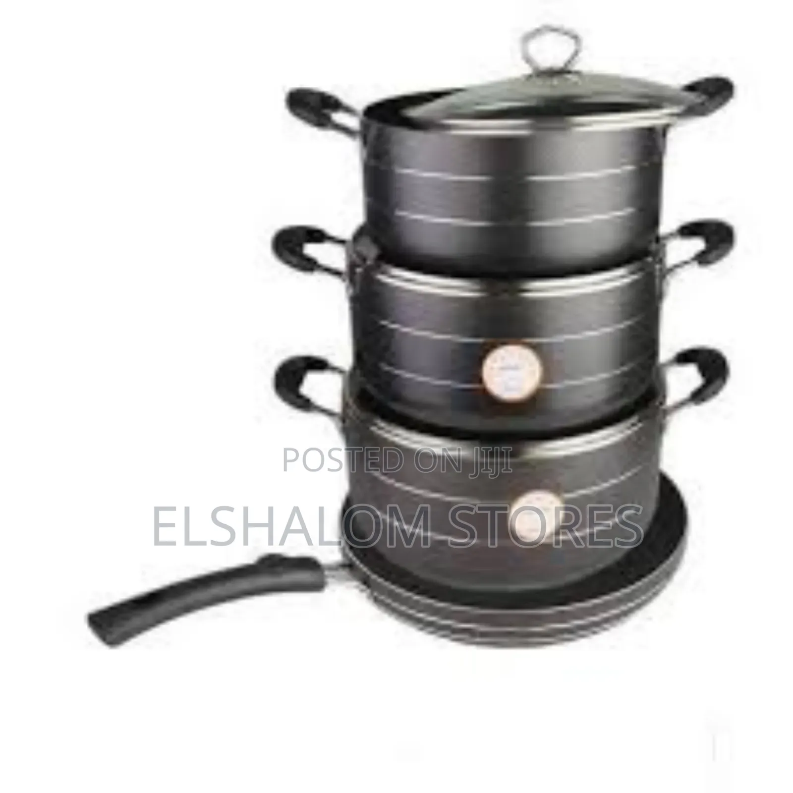 8pcs Hoffner Aluminum Nonstick Cookware
