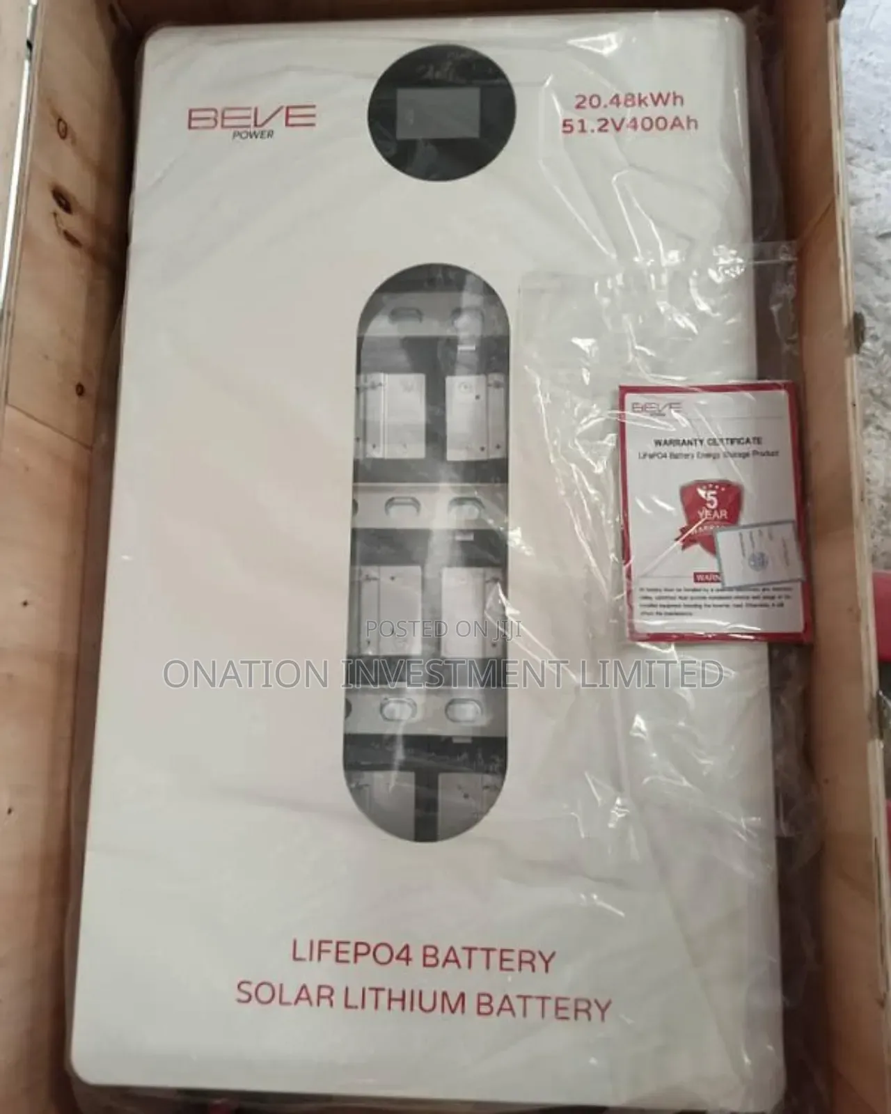 20kwh 51.2v Beve Lithium Battery