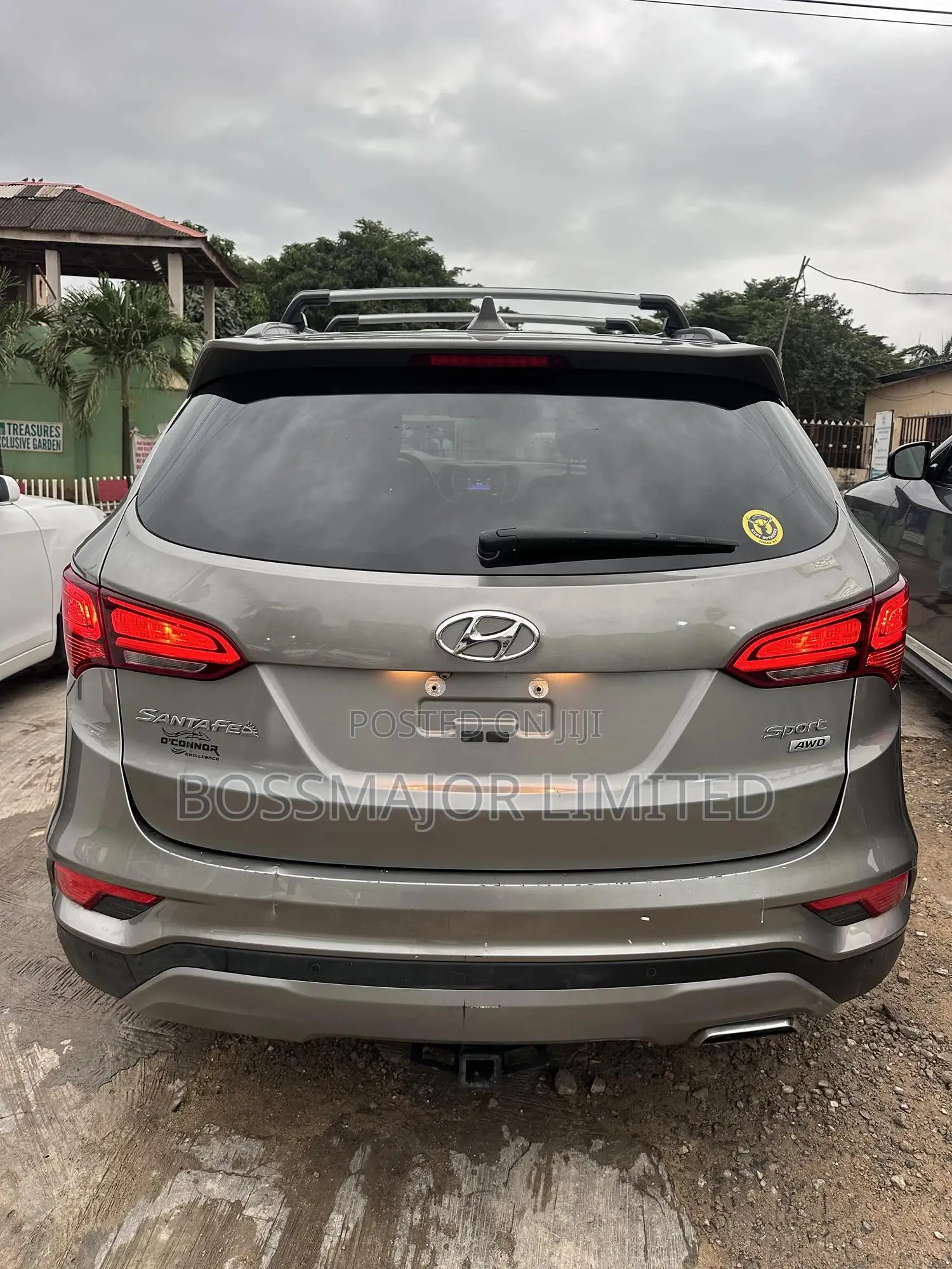 Hyundai Santa Fe SE AWD 2017 Gray