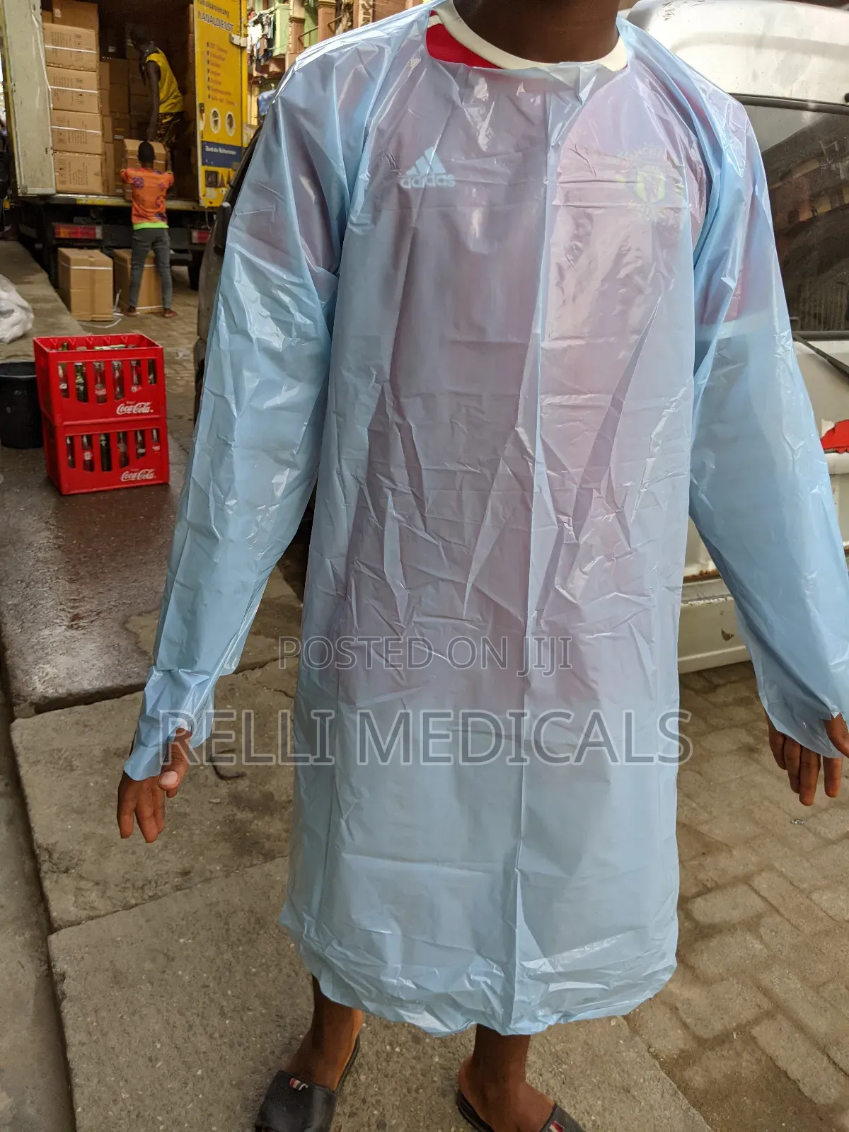Medical Cpe Long Hand Apron