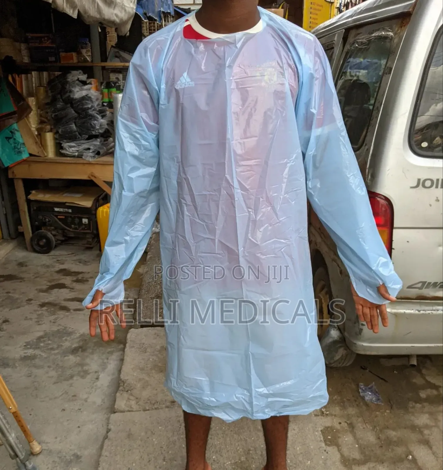 Medical Cpe Long Hand Apron