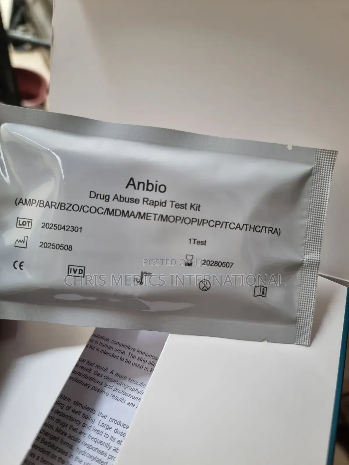 Anbio Drug Of Abuse 12 Parameter