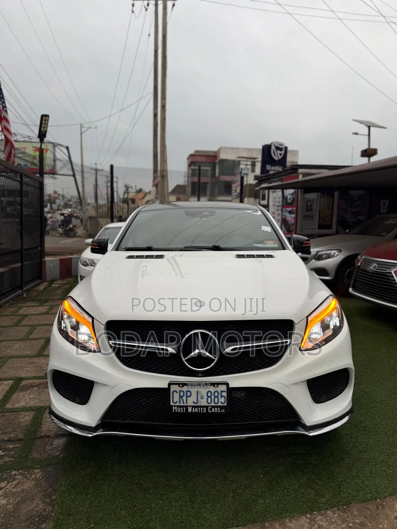 Mercedes-Benz GLE-Class 2016 White