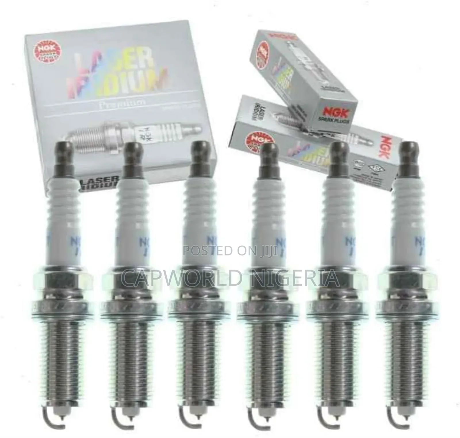 6 PCS of NGK Spark Plug 96779 Ilfr5t11
