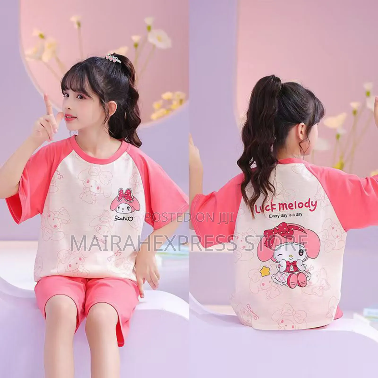 Children's Short Sleeve Pajamas