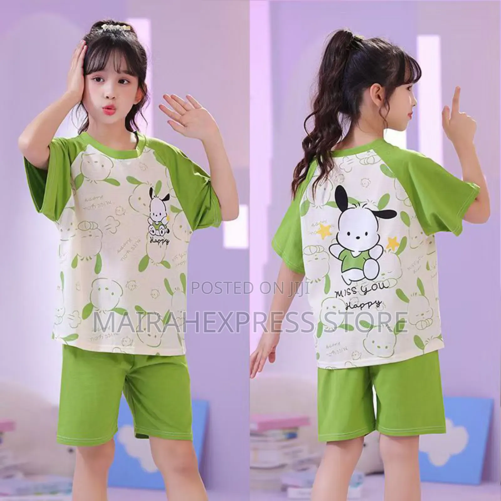 Children's Short Sleeve Pajamas