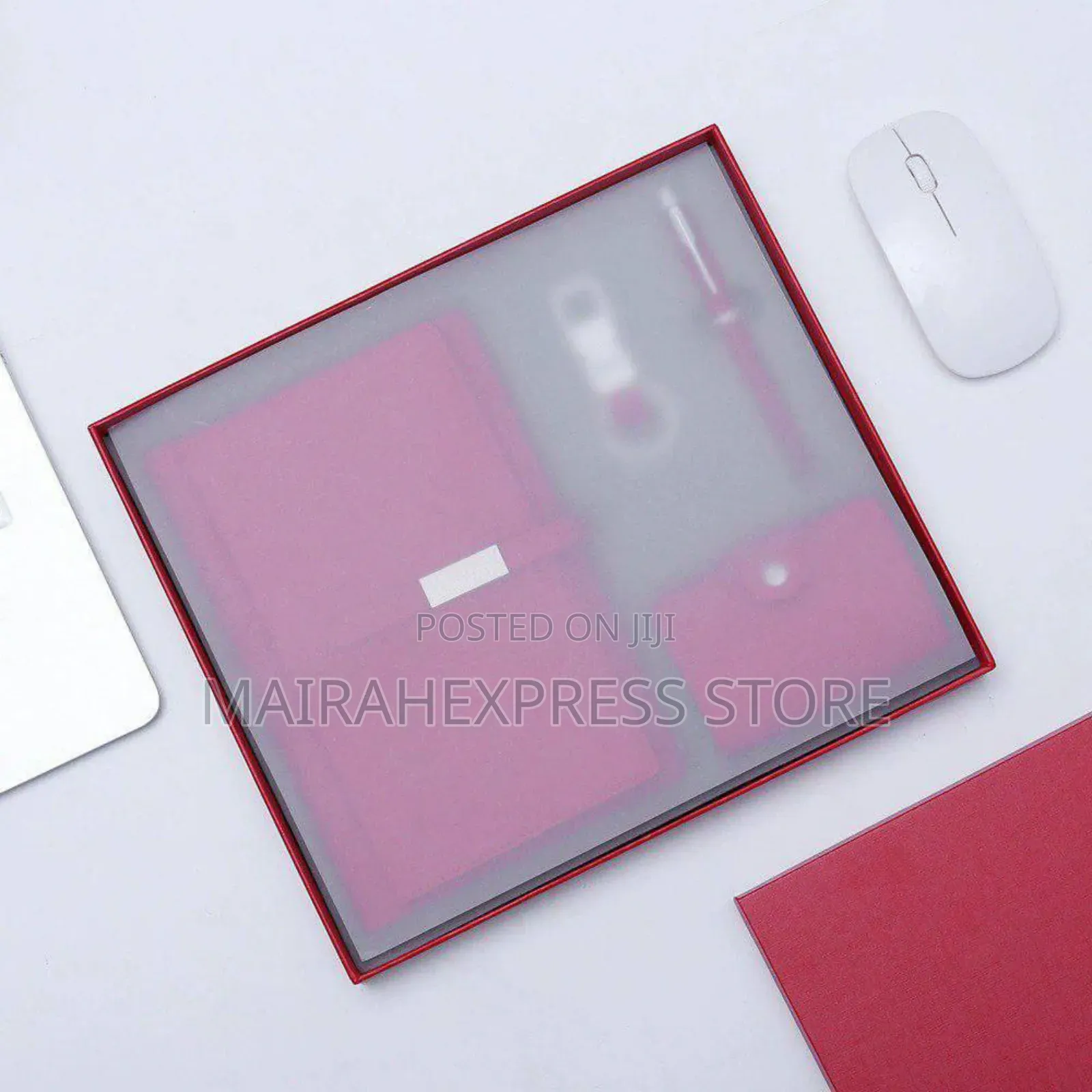 4in1 Gift Box Set (Diary+Key Ring+ Card Wallet+ Pen)