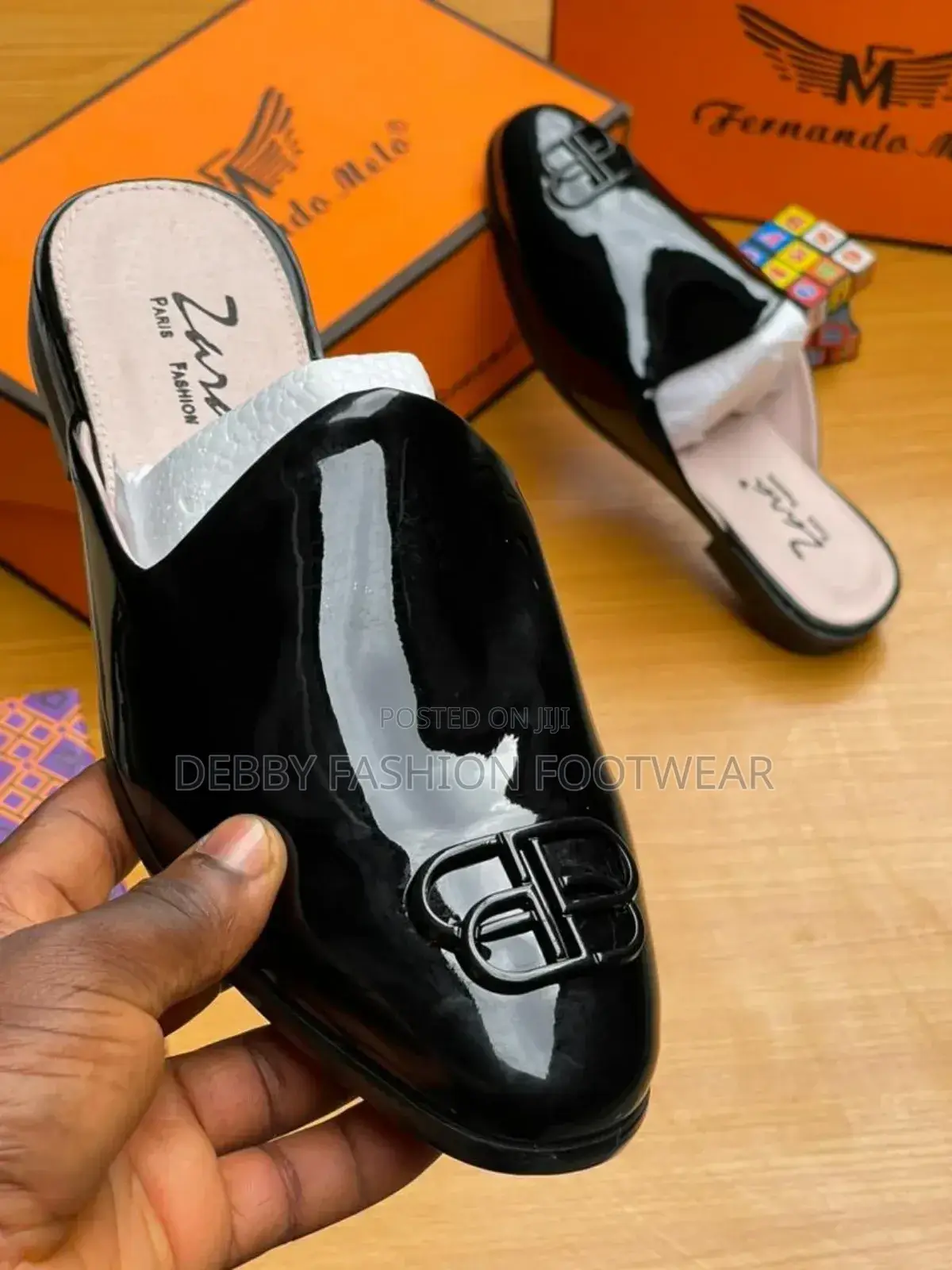 Step Into Rooms Like You Own Them 
Zara Half Shoes