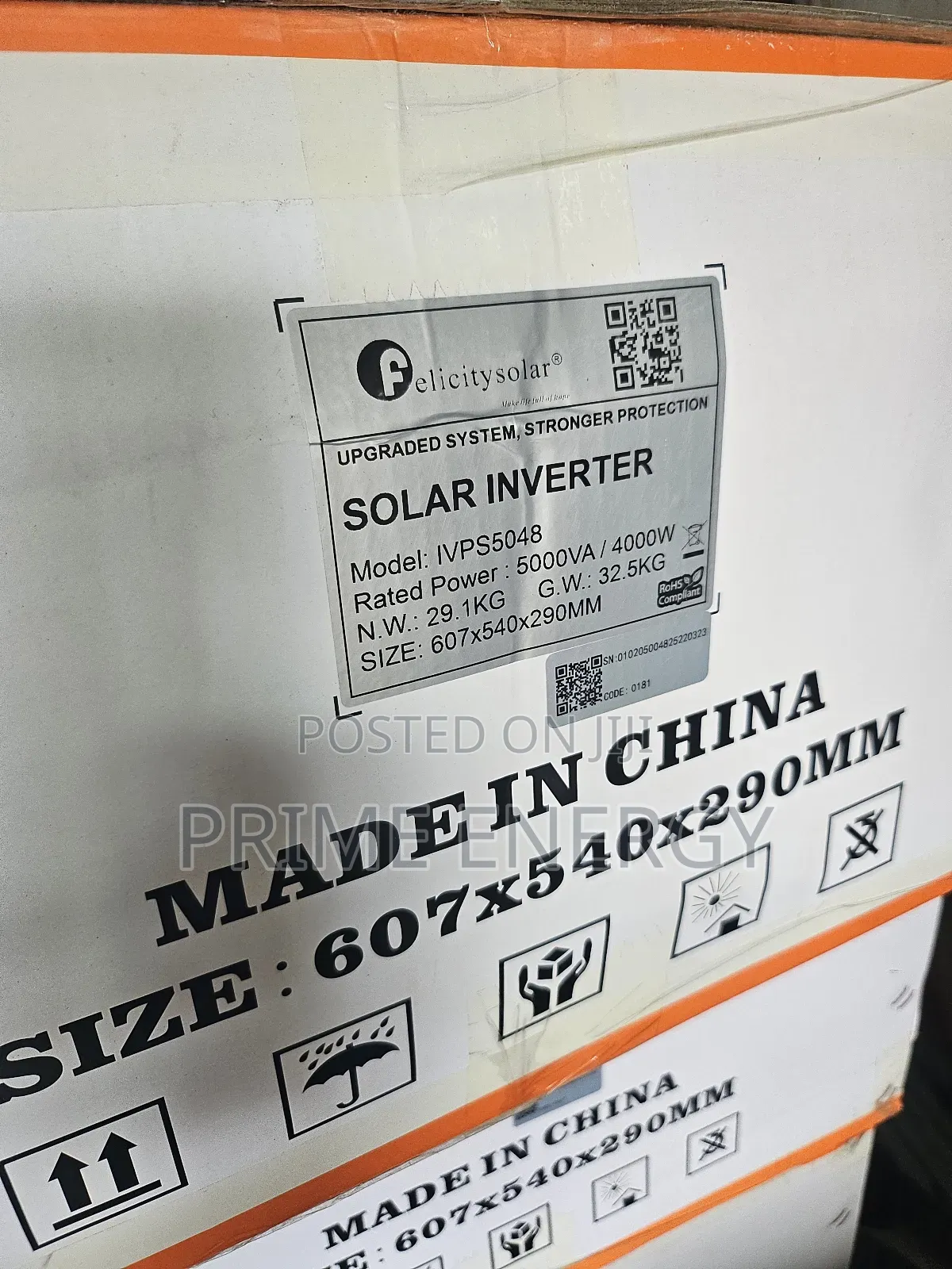 Felicity 5kva Transformer-based Inverter 48v