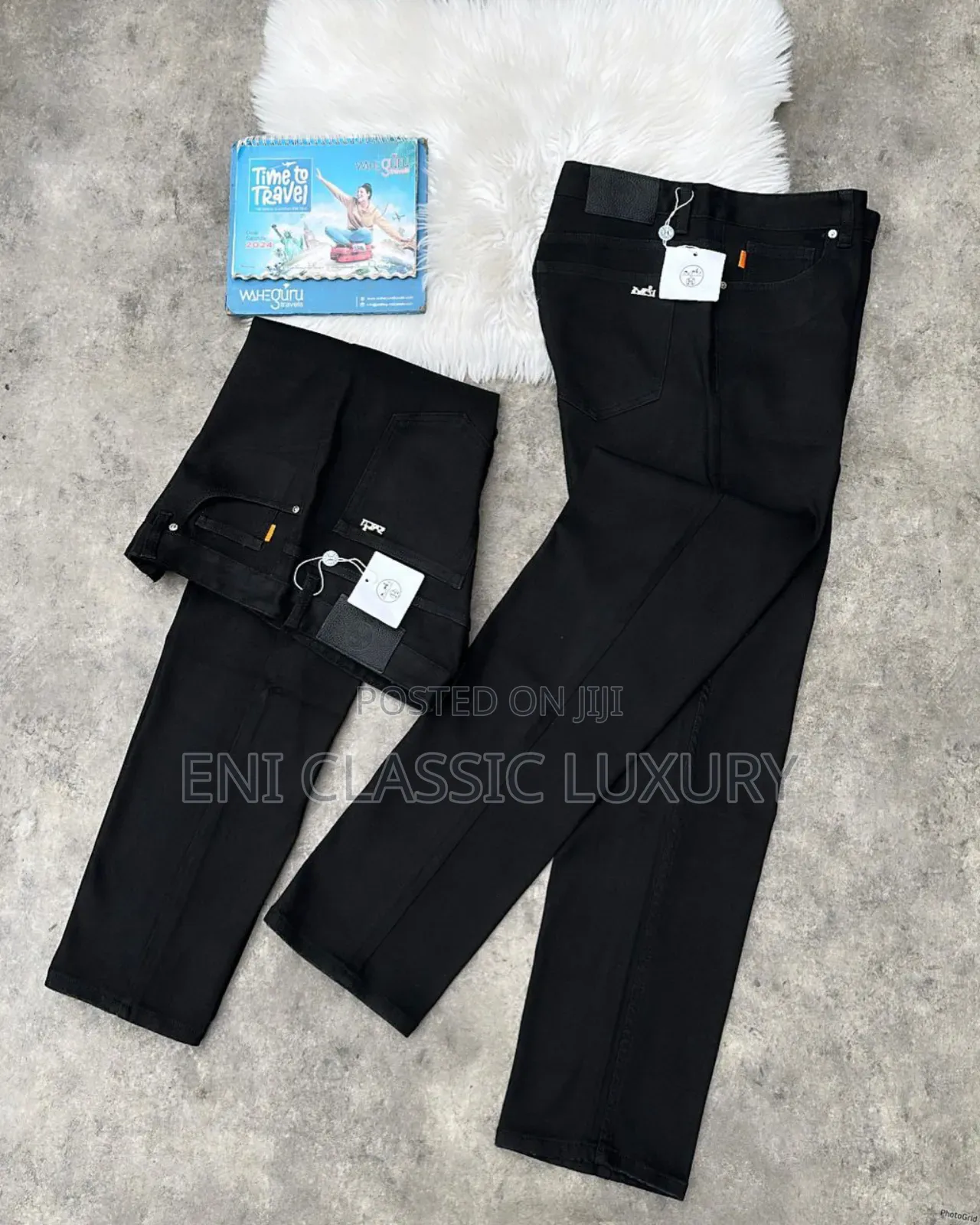 Super High Quality Luxury Men's Jeans Burberry Well Branded Package