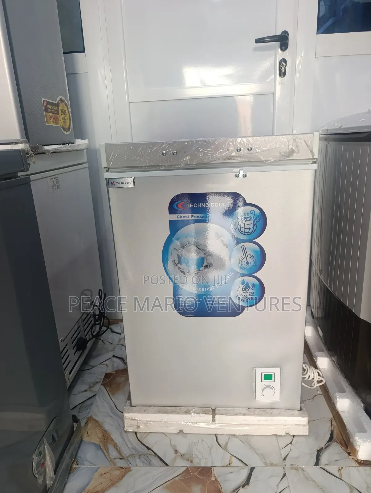 Technocool Original Deep Freezer 100litres With 1year Warranty.