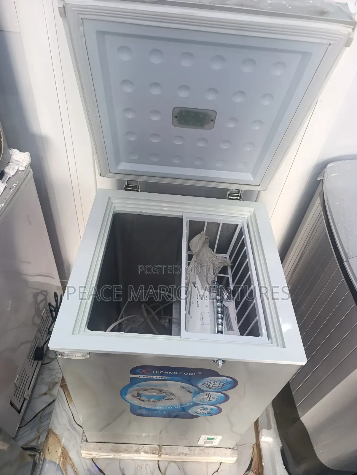Technocool Original Deep Freezer 100litres With 1year Warranty.
