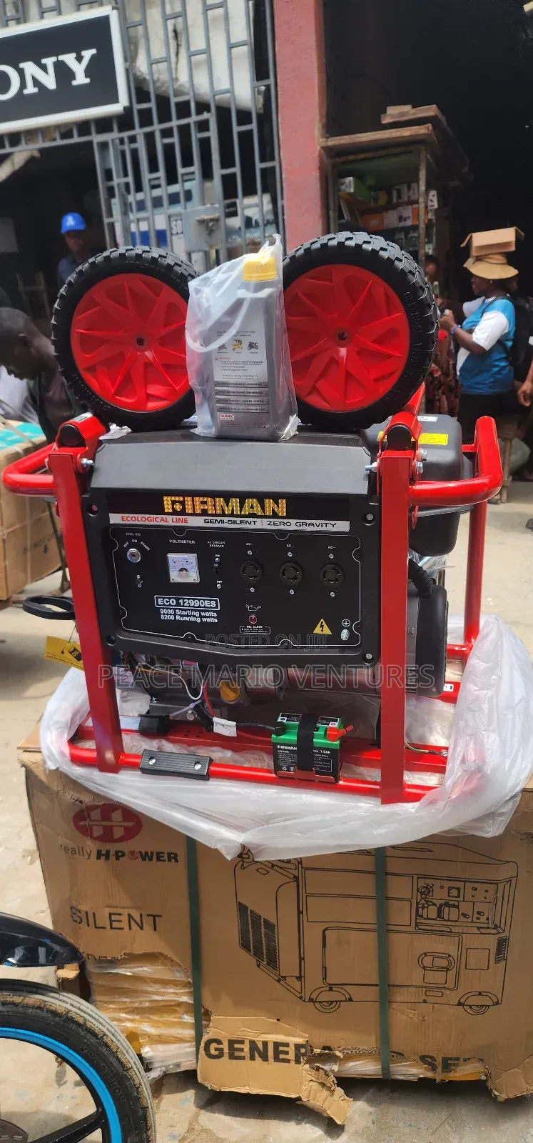 Firman Standard Quality 12990 Power Generator With 💯 Percent Copper.