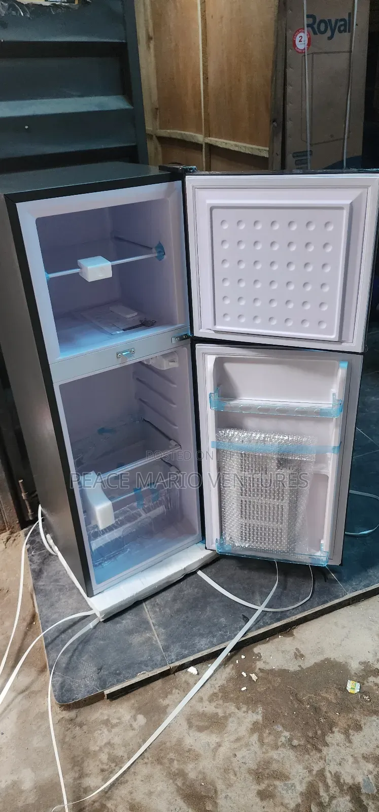 Glamstar Double Door 150litres Refrigerator With 2years Warranty