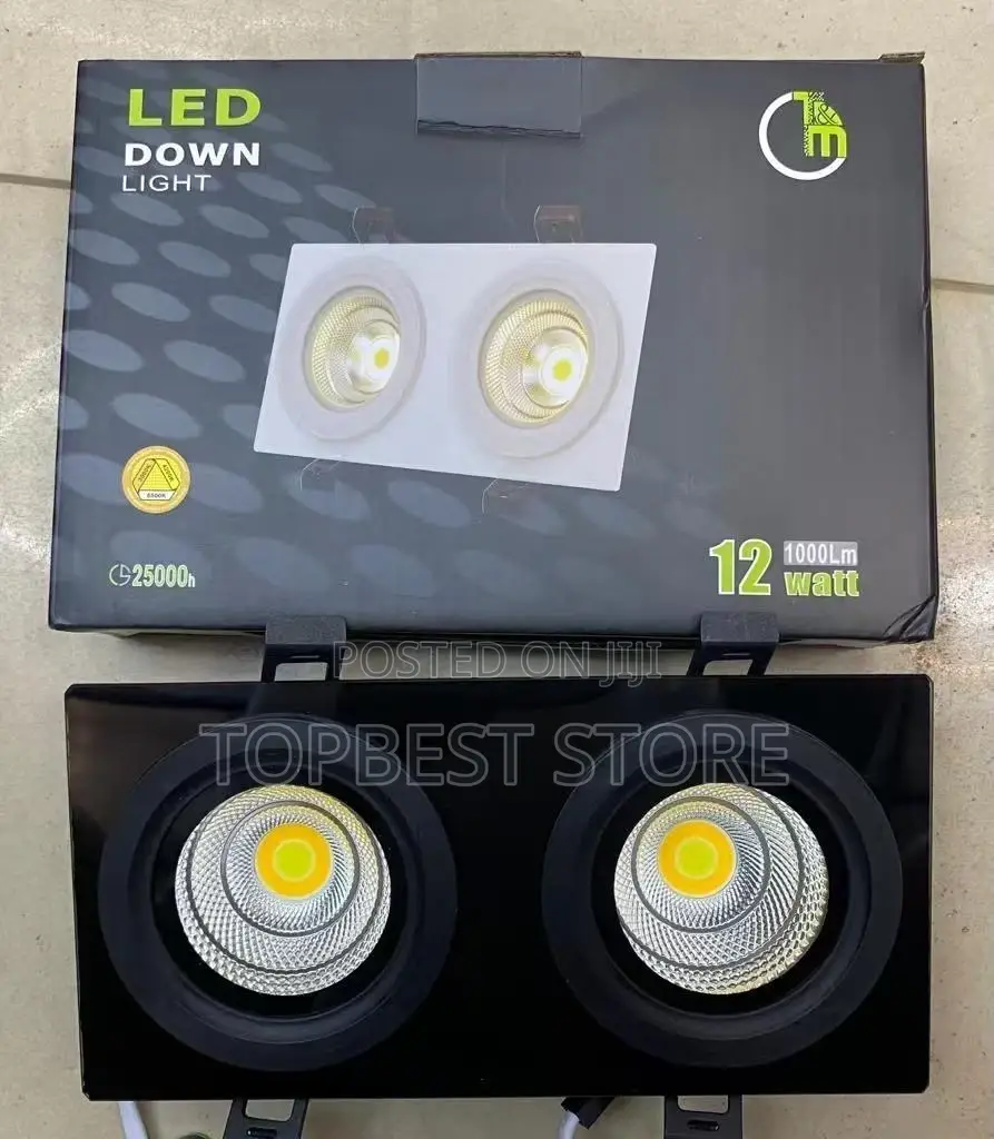 Modern Cob Glass Double Face Pop Light