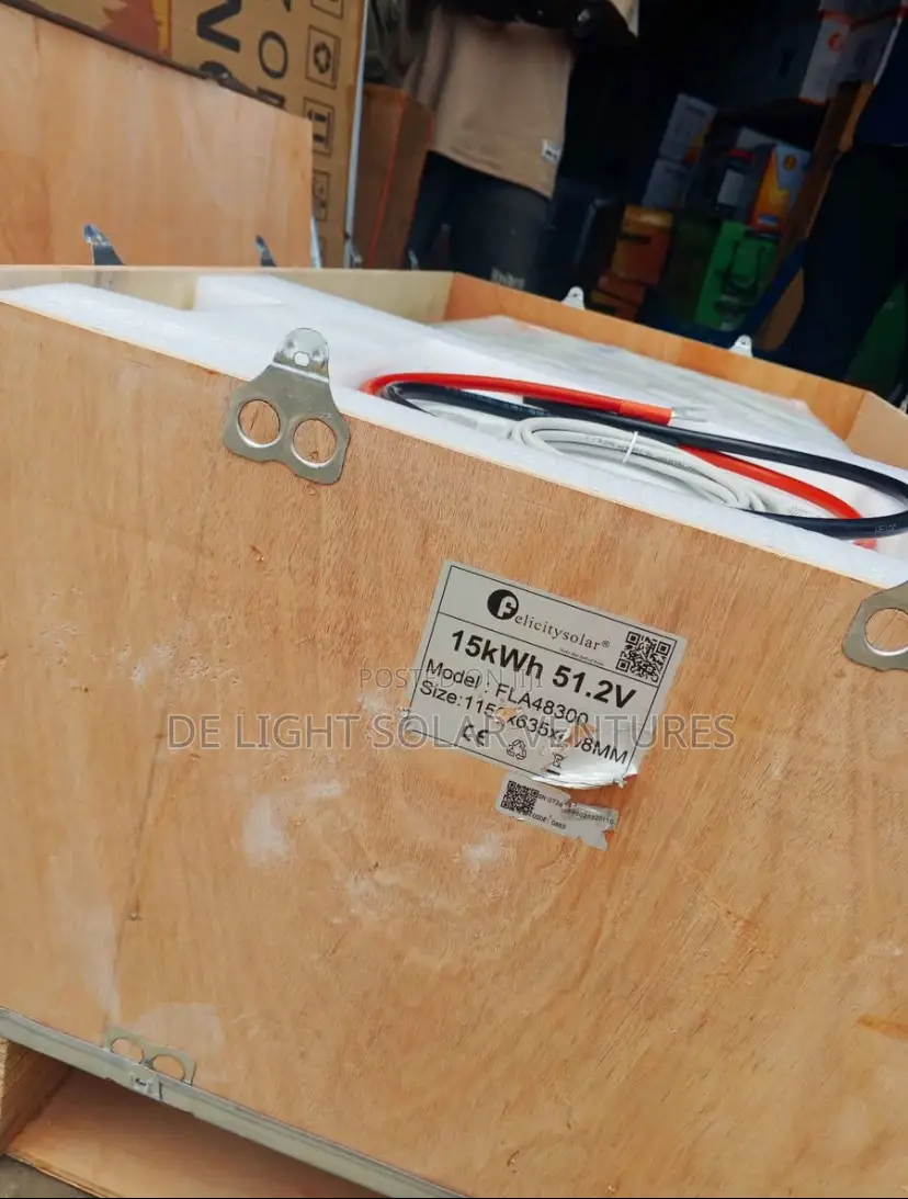 Felicity Lithium Ion Battery 15kwh 51.2v Flat 300 Capacity