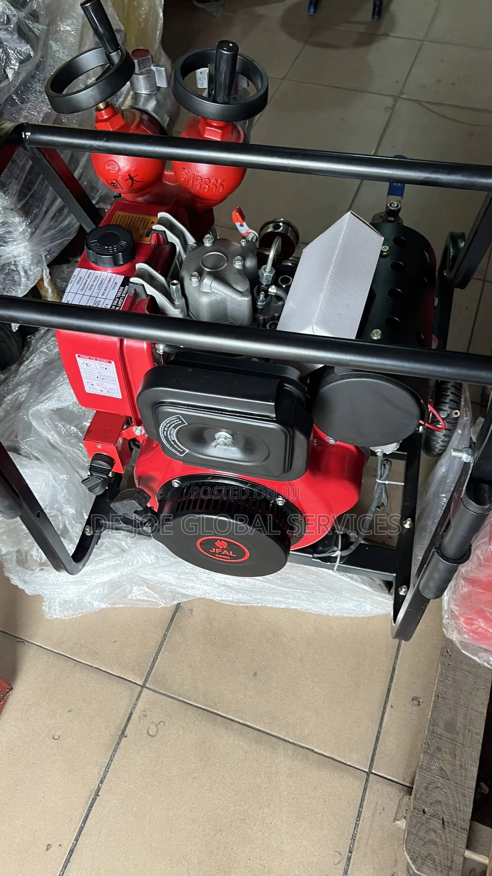 Angus Portable Diesel Fire Pump 15hp Machine Light Duty Model Jlda600
