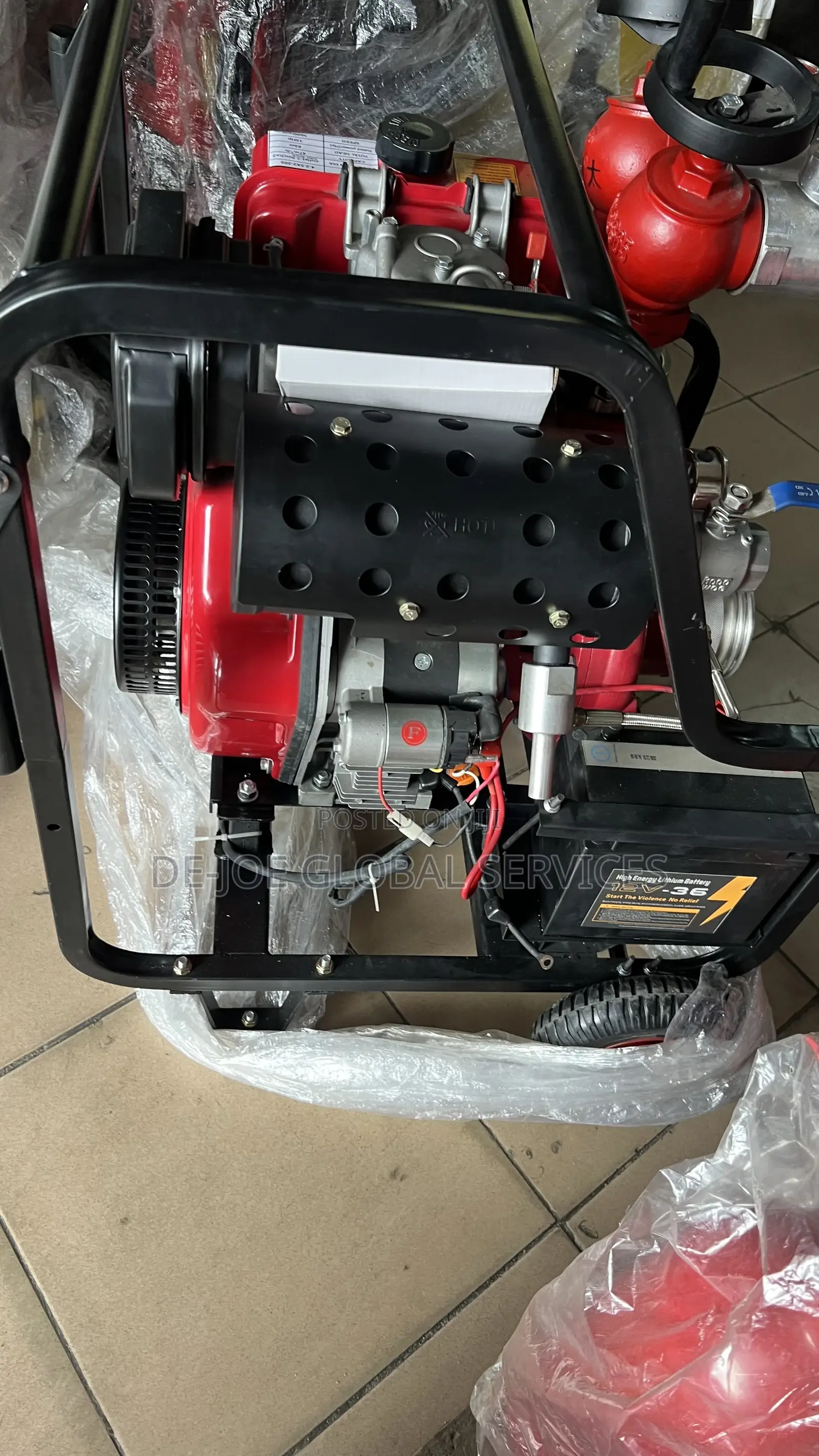 Angus Portable Diesel Fire Pump 15hp Machine Light Duty Model Jlda600